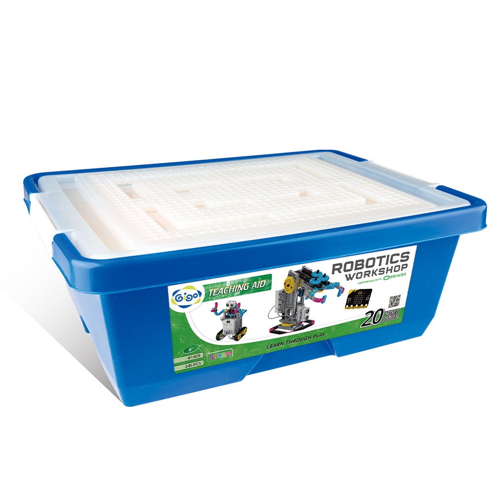 Basic robotics kit for elementary school with microbit Gigo