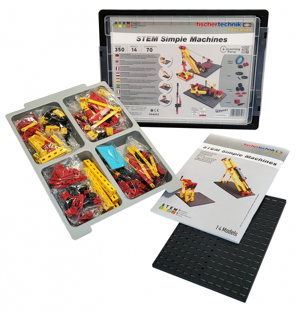 Fischertechnik STEM set The simplest mechanisms / Simple Machines 564062