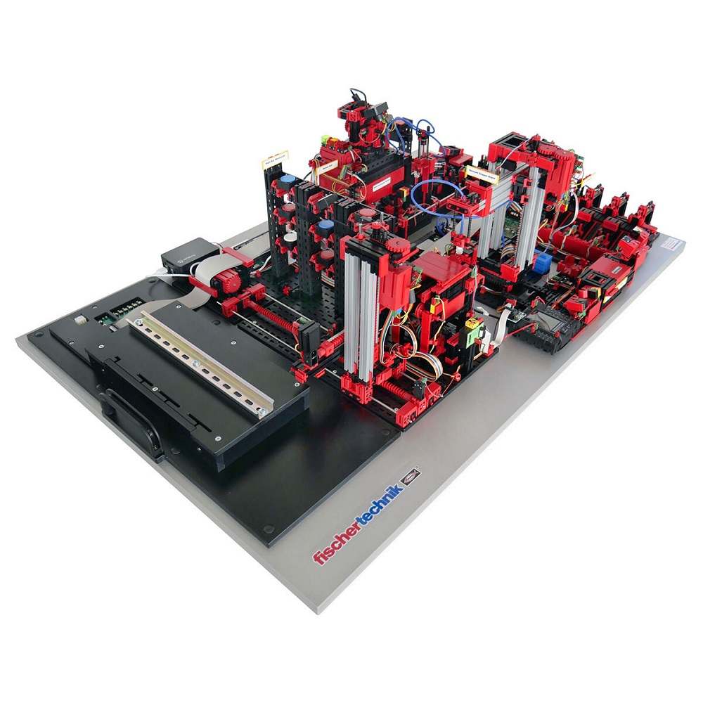 Complete layout kit for digital production Fischertechnik (Industry 4.0) 24V with adapter for PLC 560841