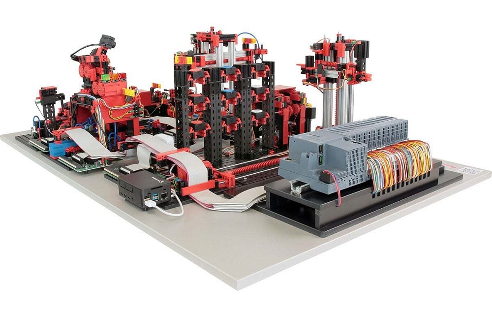 Complete layout kit for digital production Fischertechnik (Industry 4.0) 24V with PLC S7-1500 560840