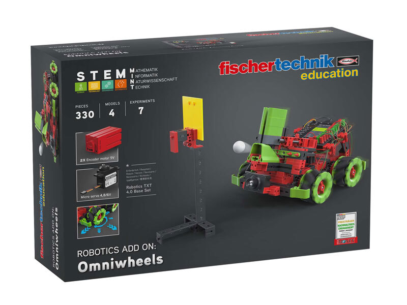 Набор Fischertechnik плюс: Омниколеса / Omniwheels 559898