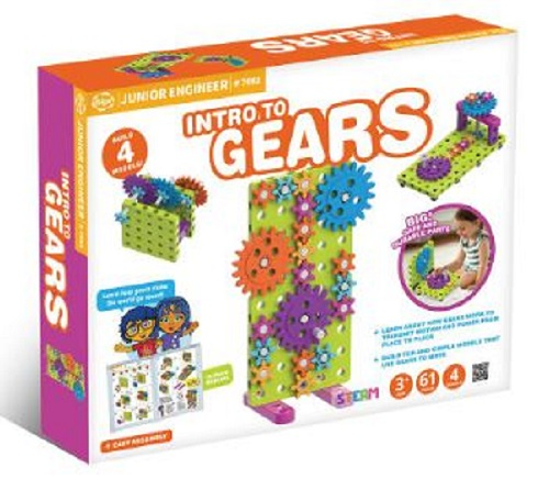 Constructor for learning simple mechanisms and gears Gigo