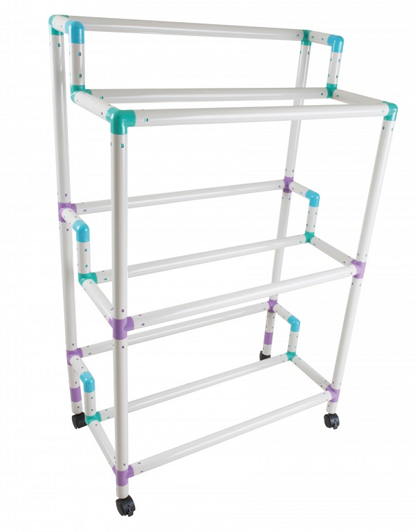 Three-level educational material storage system from 3 to 9 containers (without containers) Gigo
