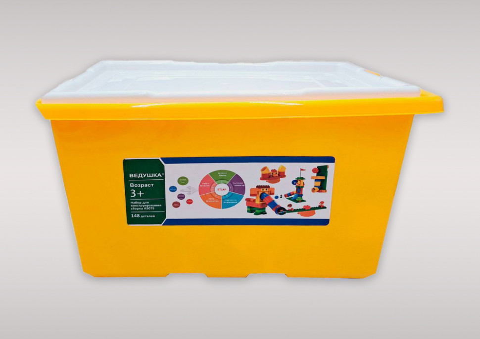 Designer Vedushka "Set with tubes" 9076 E&E Toys