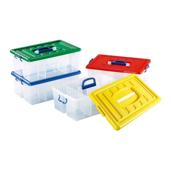 Containers for storage system with tilt 3x1 Gigo