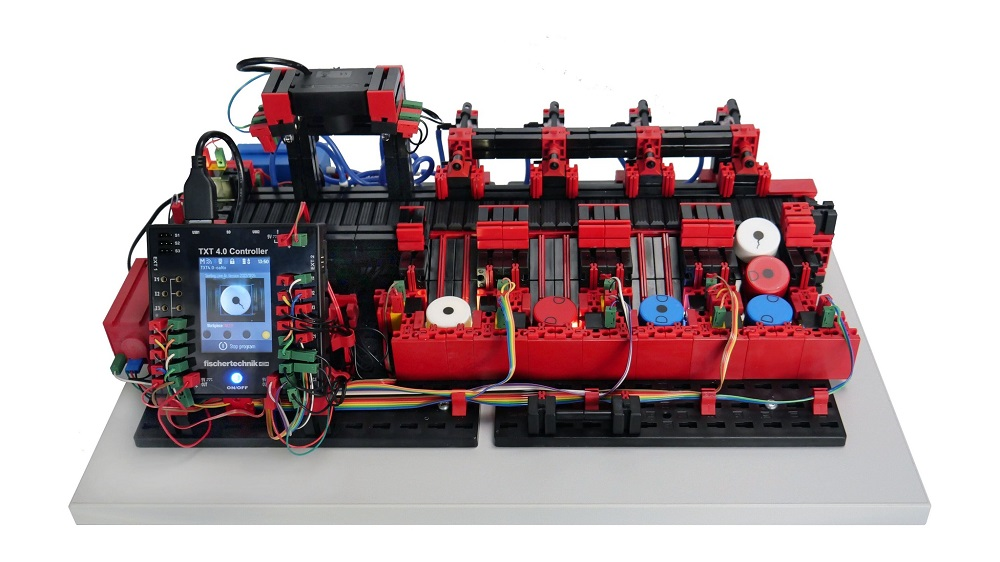 Set Fischertechnik sorting line with artificial intelligence system / Quality control with AI 568416