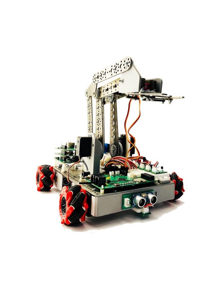 Autonomous robotic manipulator with omnidirectional motion wheels Hobots 2-3