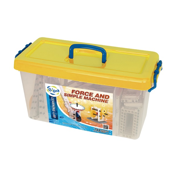 Set for studying the simplest mechanisms without electronic components "Power and simple machines" Gigo