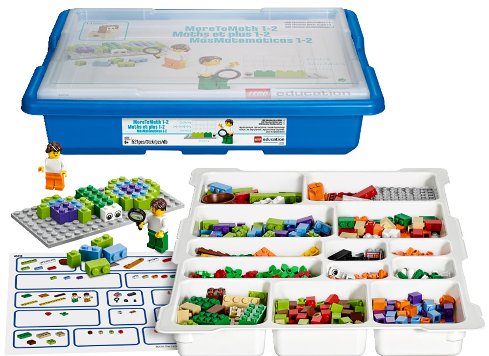 Lego MoreToMath set "Fascinating mathematics. Grades 1-2" for the classroom