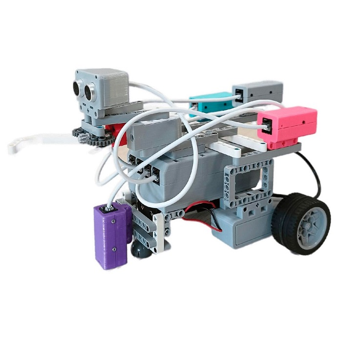 General educational designer for practical study of the principles of creating electronic devices based on electronic components and programmable controllers Hobots L