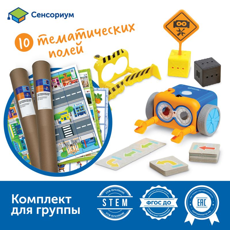 Kit for the group "Screenless programming with the Botley Robot" Learning Resources MS0035