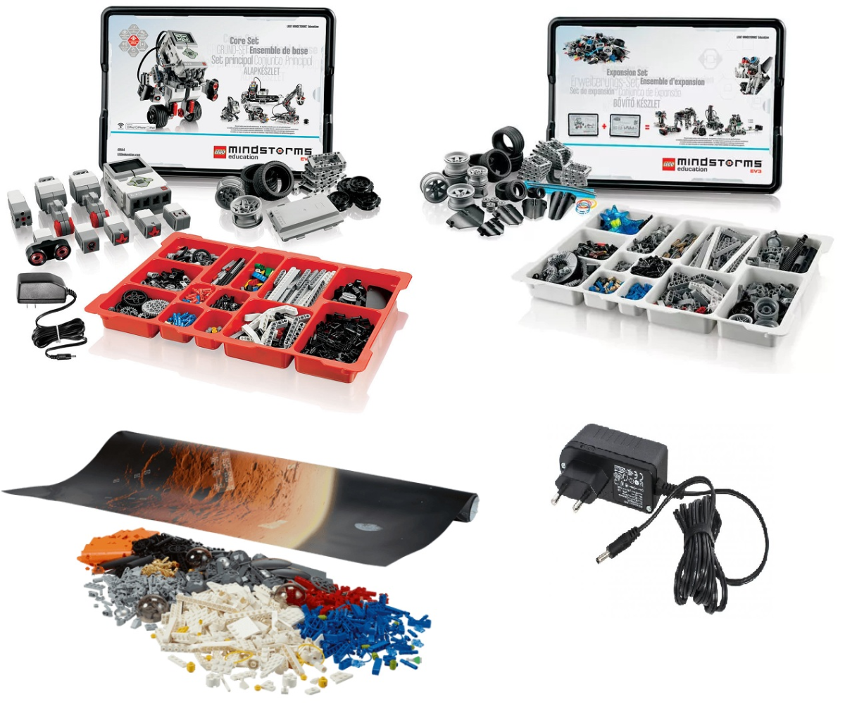 Lego set for a class of 25 students "Informatics, physics, technology, mathematics"