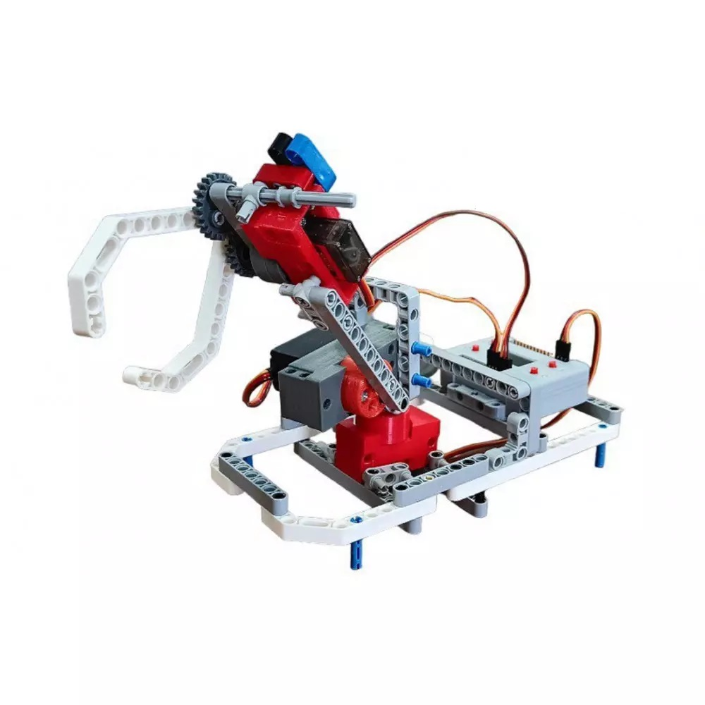 An advanced level designer for practical study of the principles of creating electronic devices based on electronic components Hobots L-2