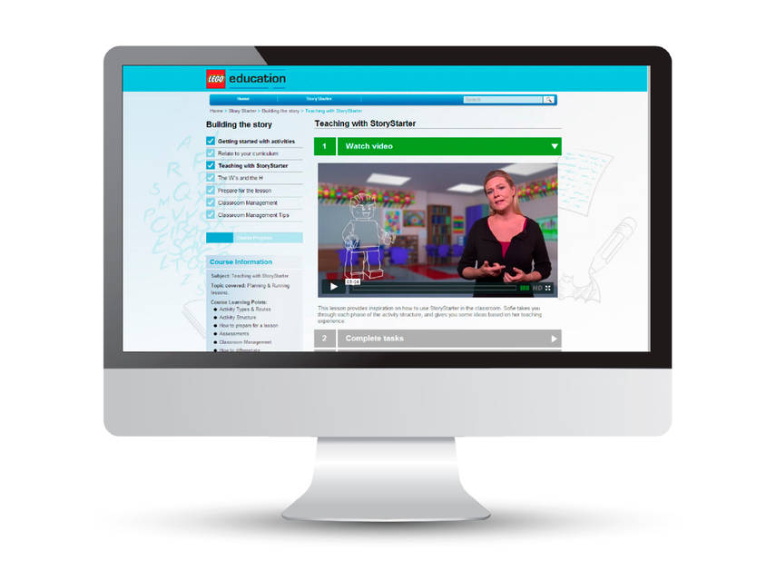 LEGO 2000524 Online learning: first steps with StoryStarter