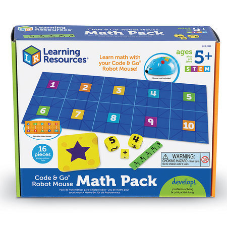 Mat for Robot Mouse "Math mat" Learning Resources LER2861 (16 elements)
