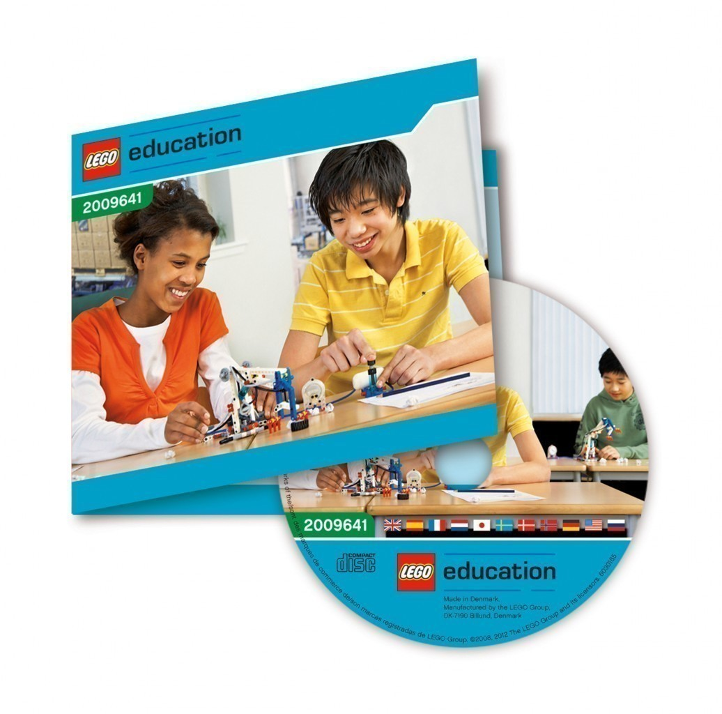 LEGO 2009641 Teacher's book and activity pack "Pneumatics". CD edition