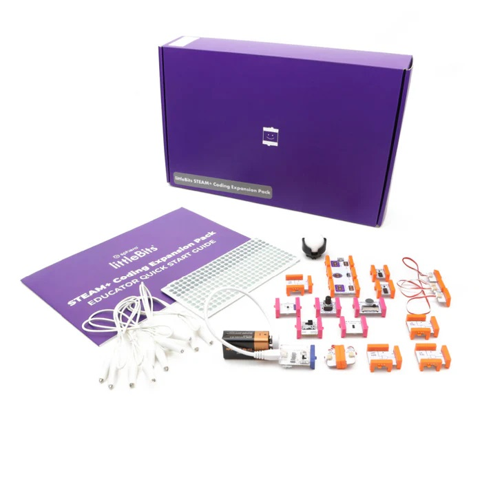 Resource kit of modular electronics LittleBits “Topper” 680-0535