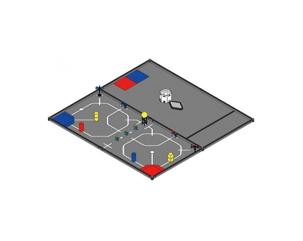 Competitive field Makeblock MakeX Starter Arena (2020 Smart Links)