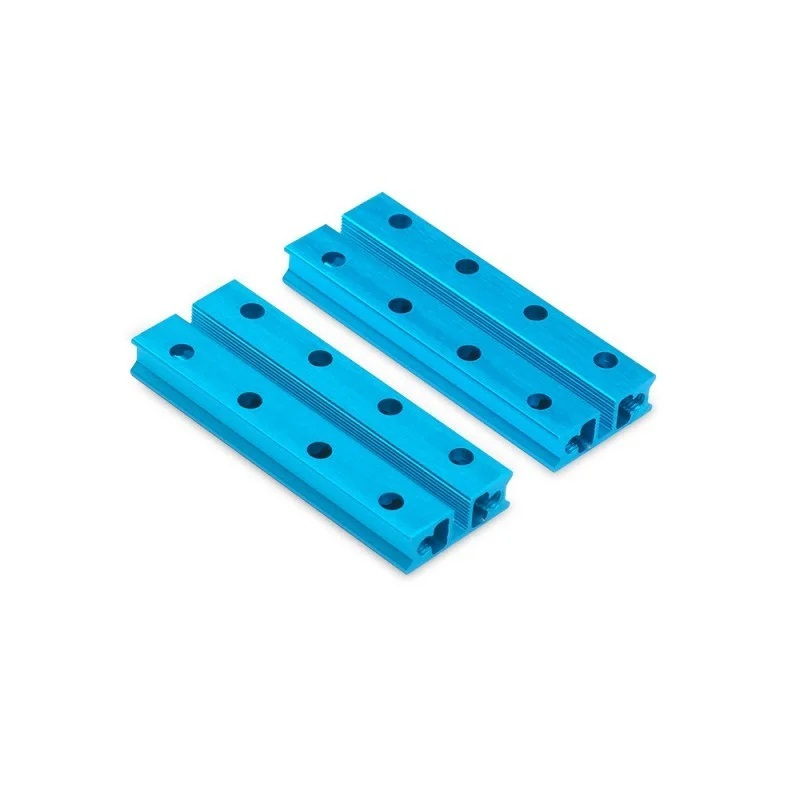 Anodized aluminum beam Makeblock 8x24x64 mm (0824-064-Blue) 4 pcs.