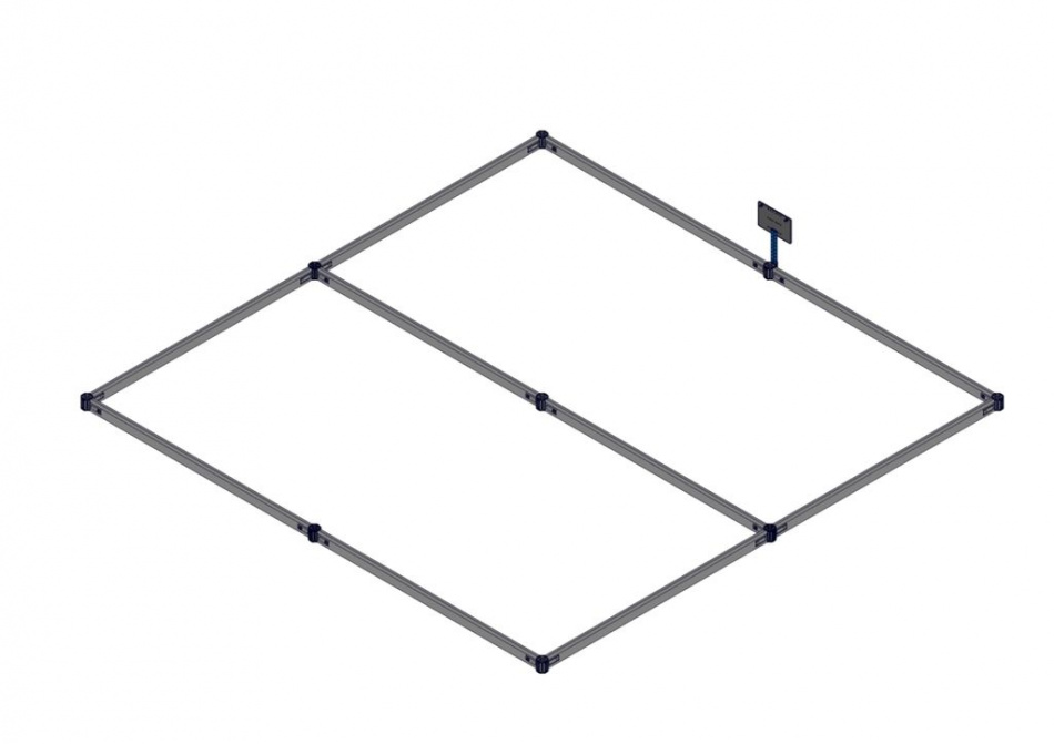 Boundary frame for the competition field MakeX Starter Frame Expansion Kit
