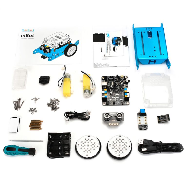 Educational and methodological kit based on the Makeblock mBot robot