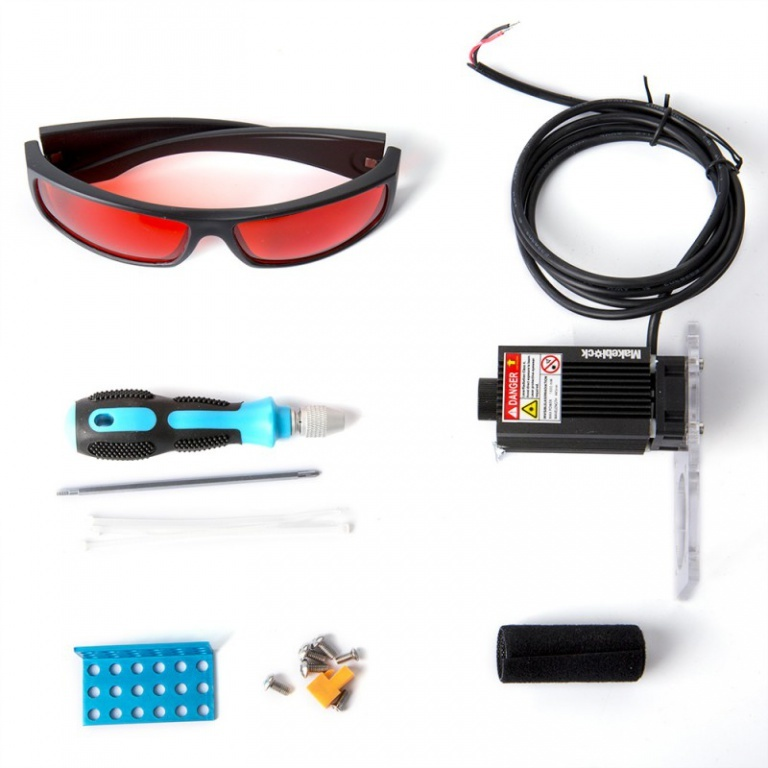 Resource set for plotter 445nm 1600mW Blue Laser Components Engraver Pack
