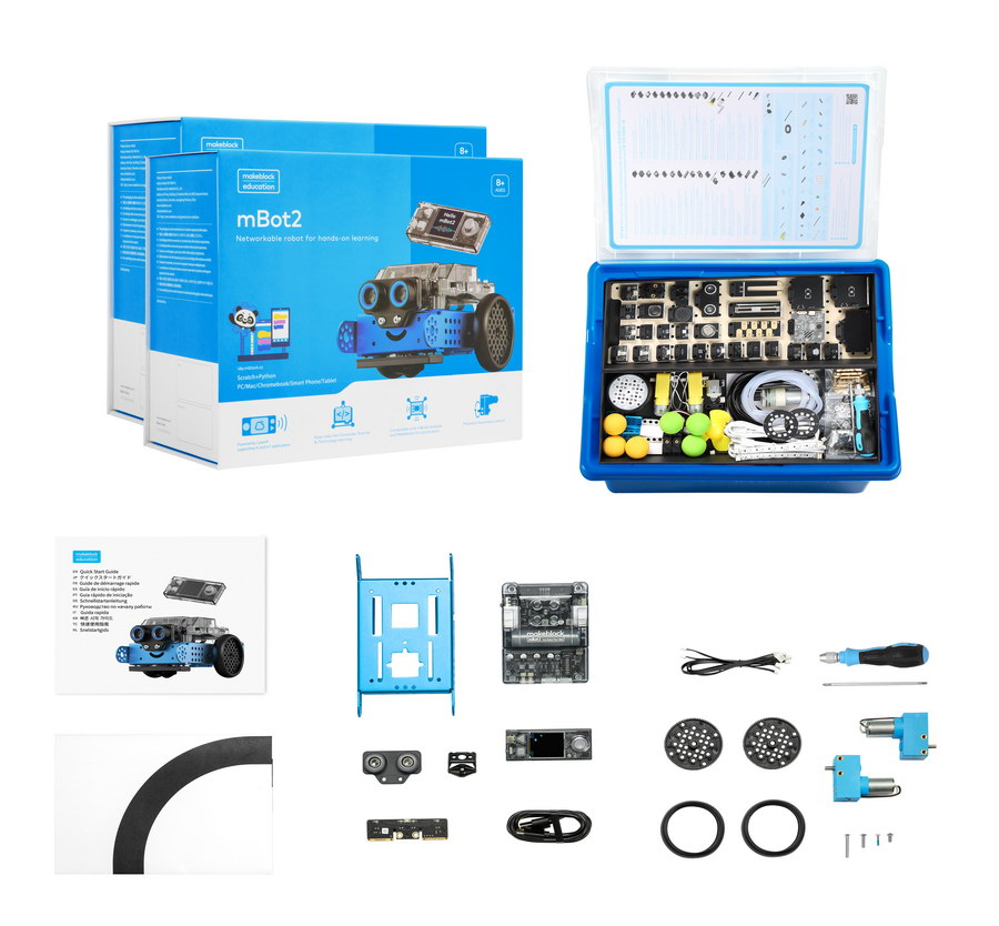 Educational set for studying communication technologies and IoT Makeblock