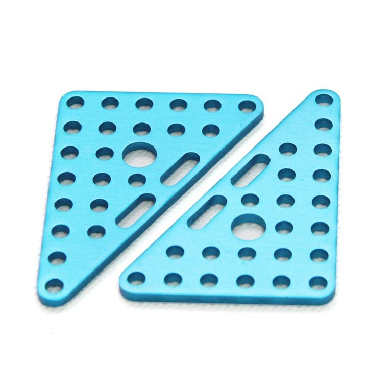 Anodized aluminum triangular plate Makeblock Triangle Plate 6*8 (Pair)
