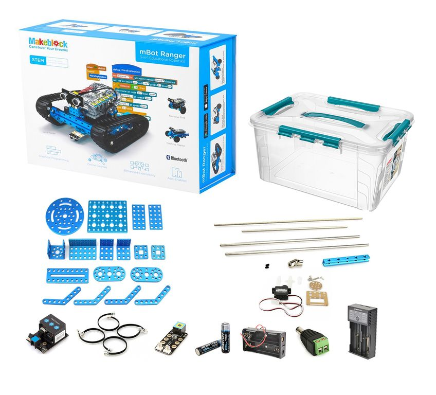 Educational set on electronics, electromechanics and microprocessor technology Makeblock ISU-2