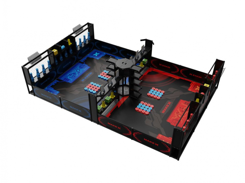 Competition Field 2024 MakeX Challenge Ultimate Winner Arena and Frame