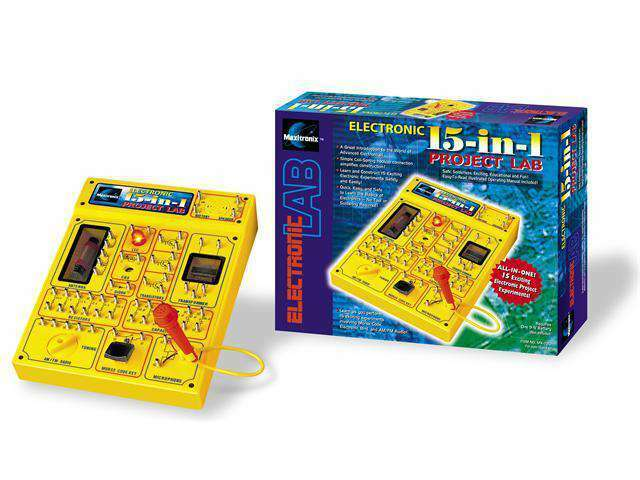 Educational set "Electrical laboratory" 15 in 1 Maxitronix MX-720