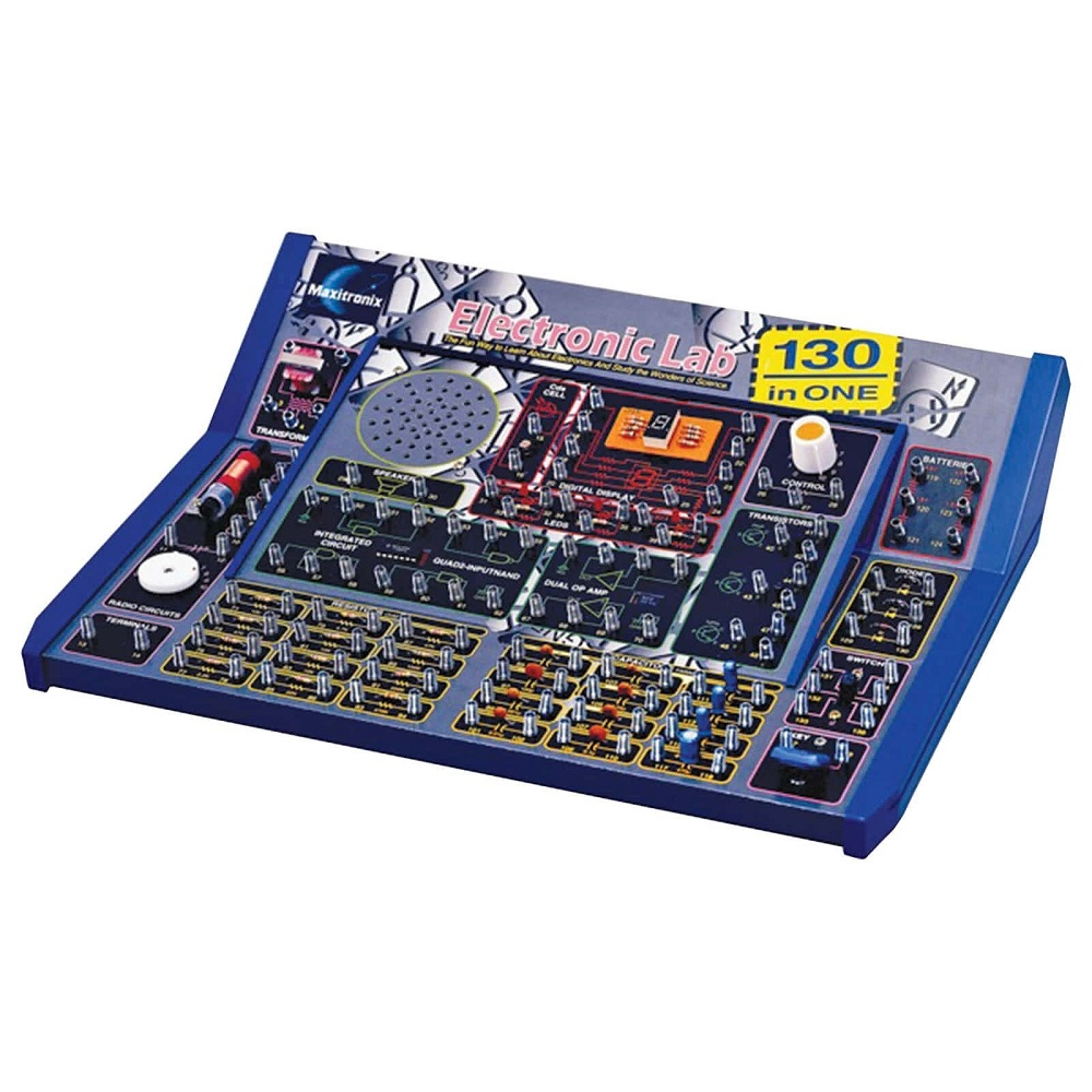 Educational set "Electronic projects laboratory" 130 in 1 Maxitronix MX-906