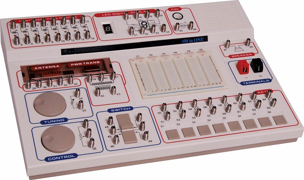 Educational set "Electronic Projects Laboratory" 300 in 1 Maxitronix MX-908