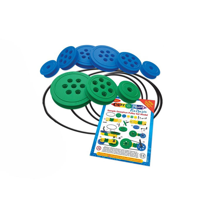 Construction set Morphun STEM "Initial" "Pulleys, belt drive"
