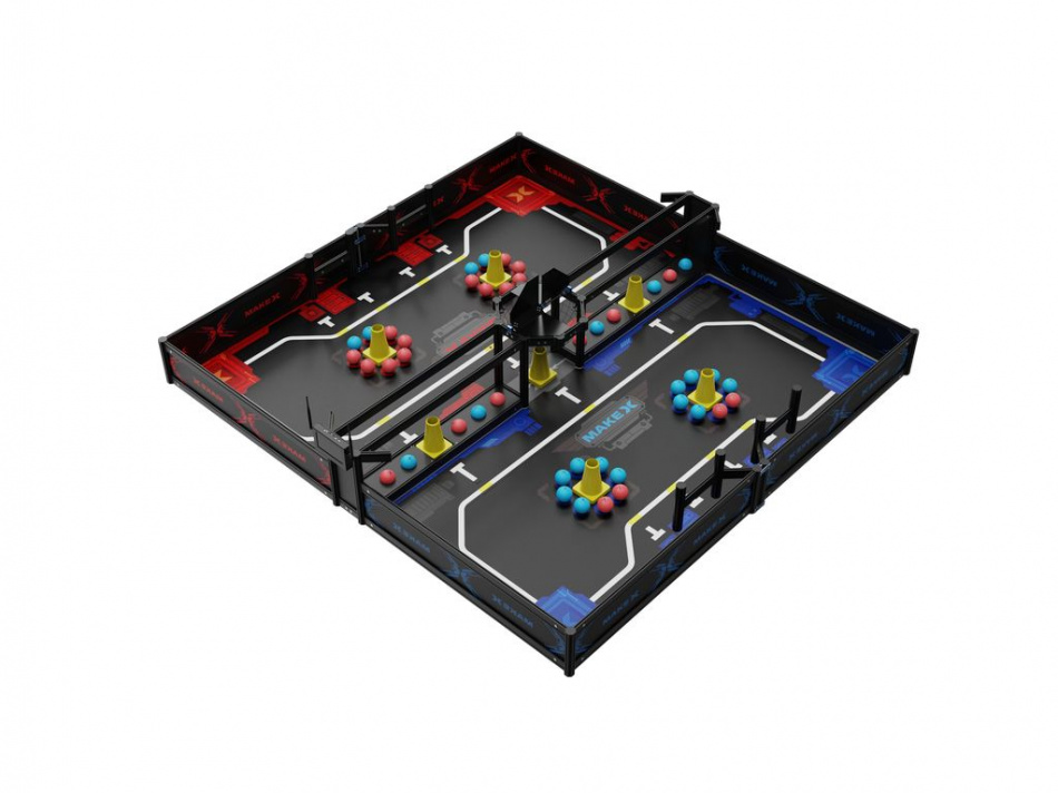 Competition Field 2024 MakeX Explorer Digital Pioneers Arena and Frame