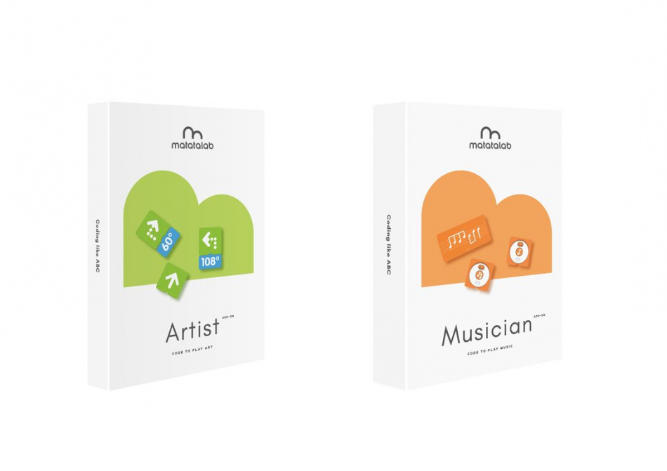 Matatalab Artist Add-on - an addition to the robotic Matatalab Coding Set for drawing programming