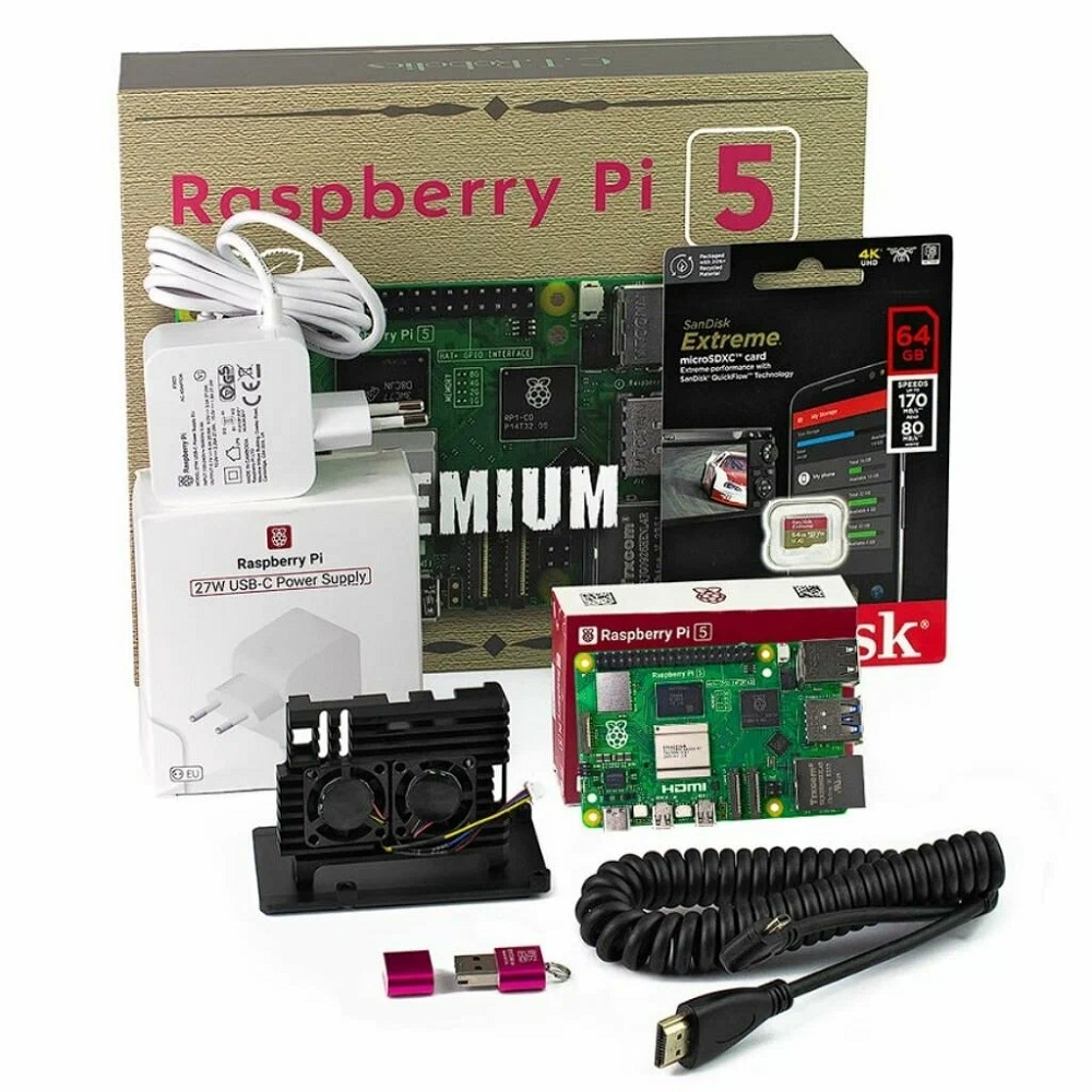 Raspberry Pi 5 - Premium Kit (8GB)