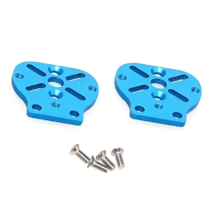 Brackets for motor Makeblock DC Motor-25 Bracket B-Blue(Pair)