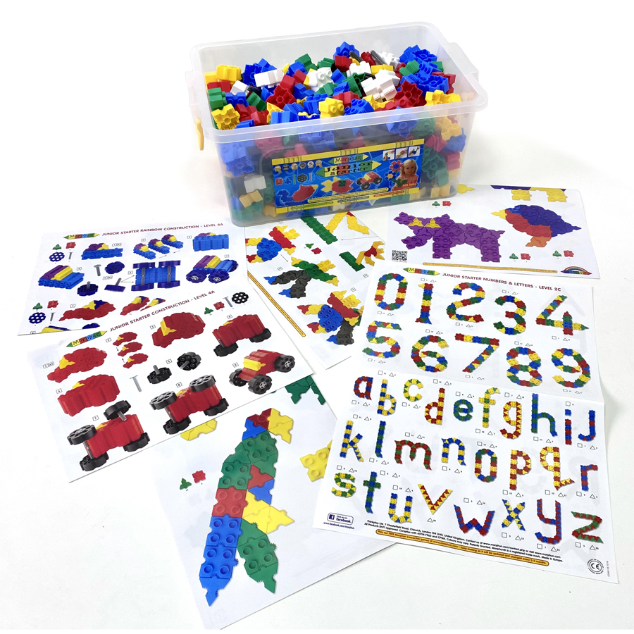 Construction set Morphun Junior 500 set “DESIGN” 500 parts