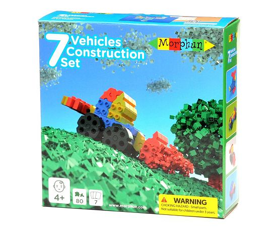 Morphun 7 Vehicles Construction Set “7 cars”