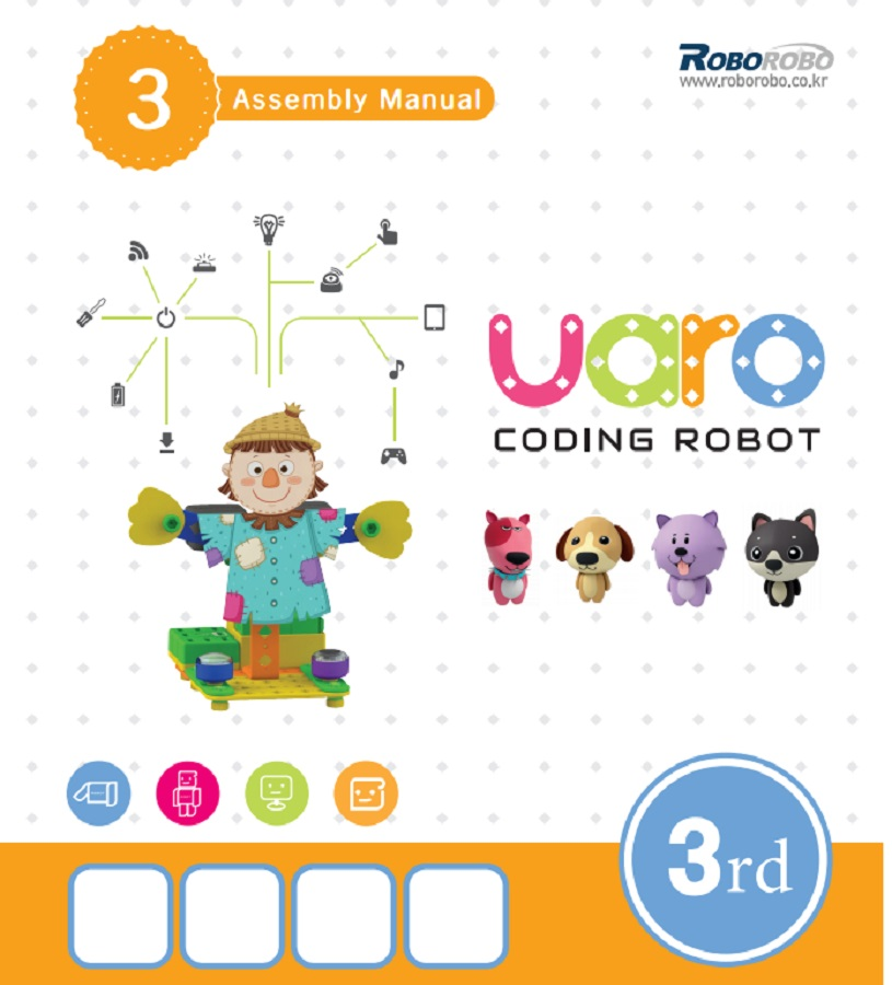 Robotic constructor UARO resource set No. 2 (step 3)