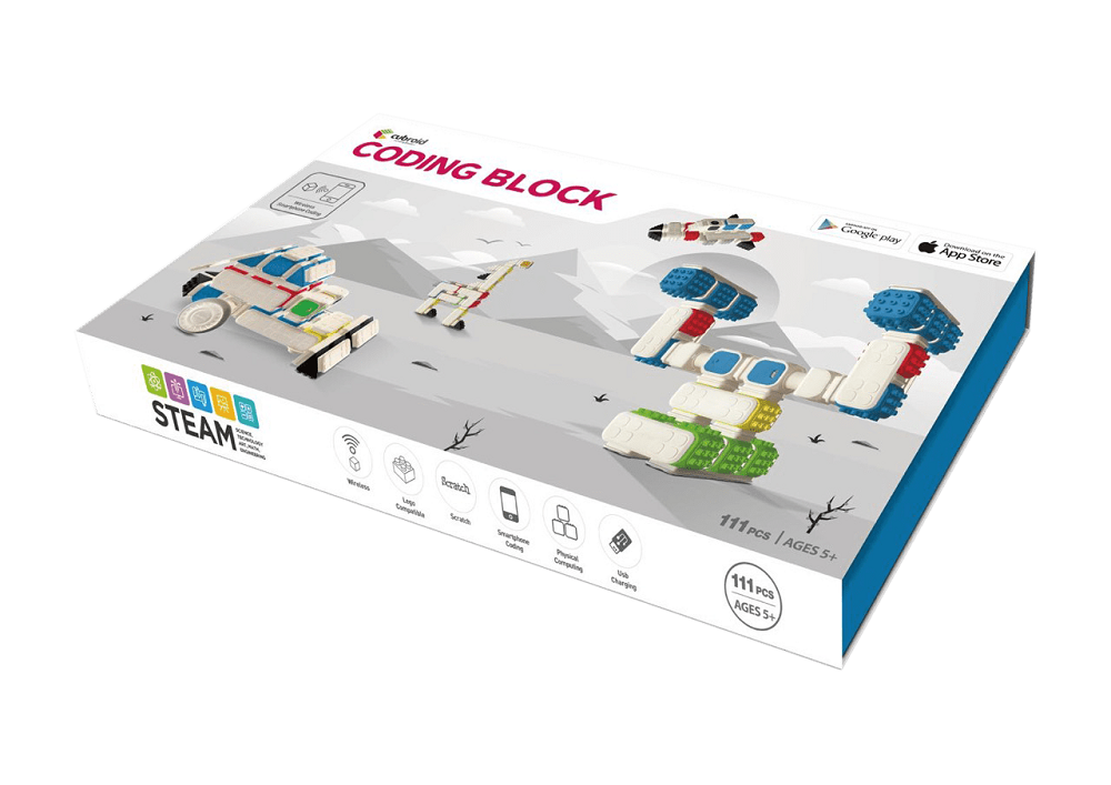Robotic constructor CUBROID Coding Block