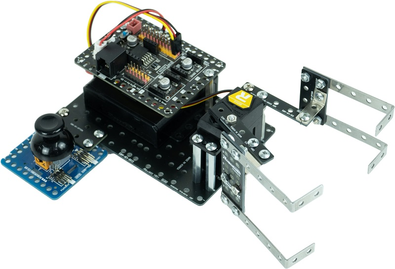 Resource set of electronic components and sensors for learning the basics of circuit design Robo Robo DIY GO Advanced