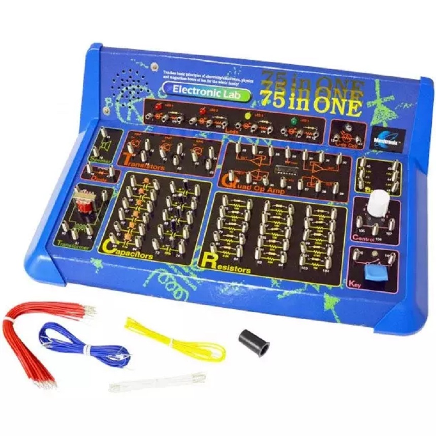 Educational set "Electronic Projects Laboratory" 75 in 1 Maxitronix MX-905