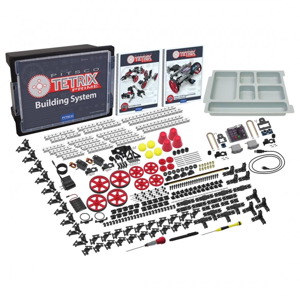Programmable construction set TETRIX PRIME with controller PULSE 44321
