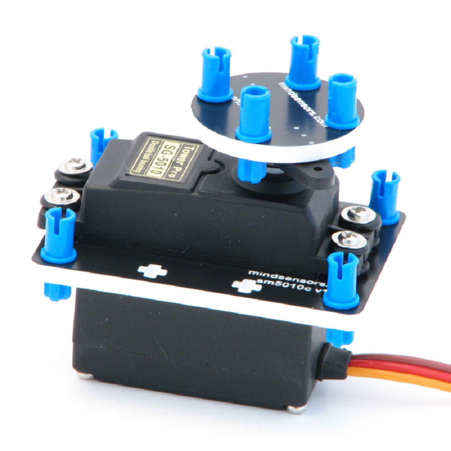 RC Servo motor with mount for NXT or EV3 Mindsensors HSS47GCR
