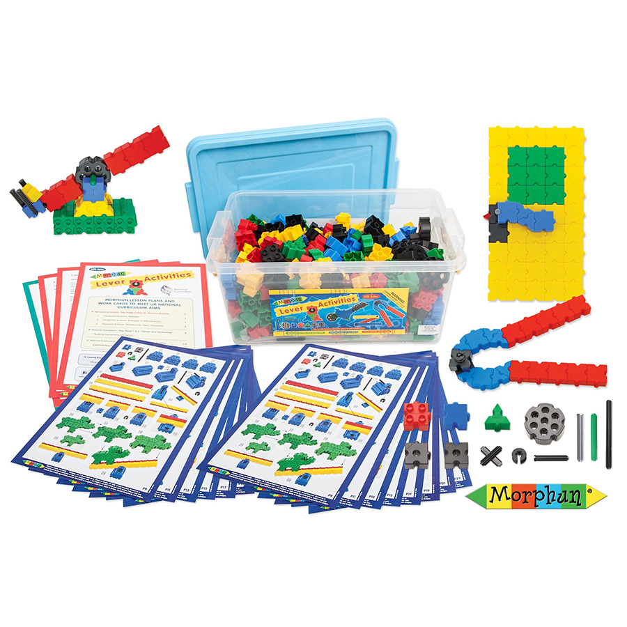 Morphun Construction Set “Simple Mechanisms” Junior Levers Double Set