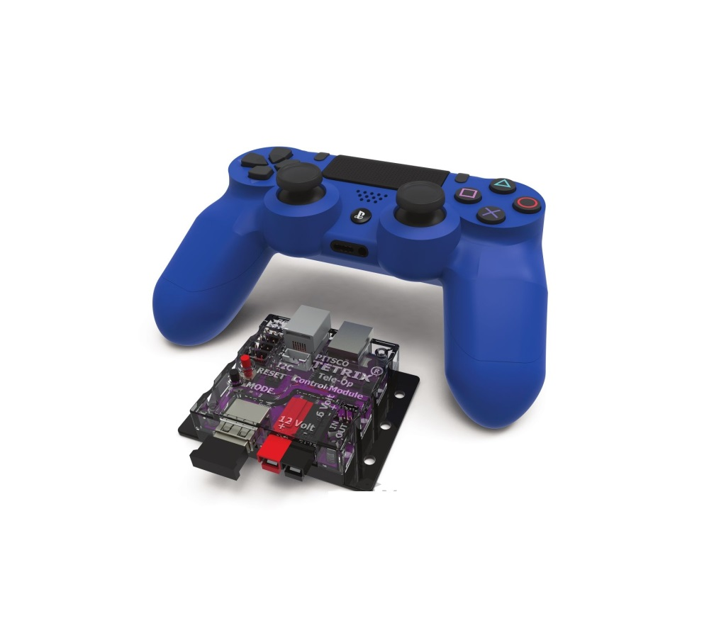 TX TETRIX Tele-Op Control Module with SONY PS4 DualShock 4 Joystick 45308