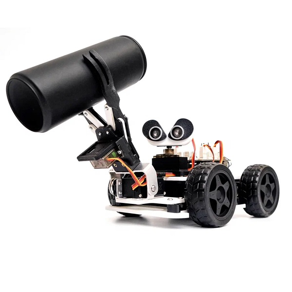 Omegabot Educational Robotic Platform Extension with Gripper