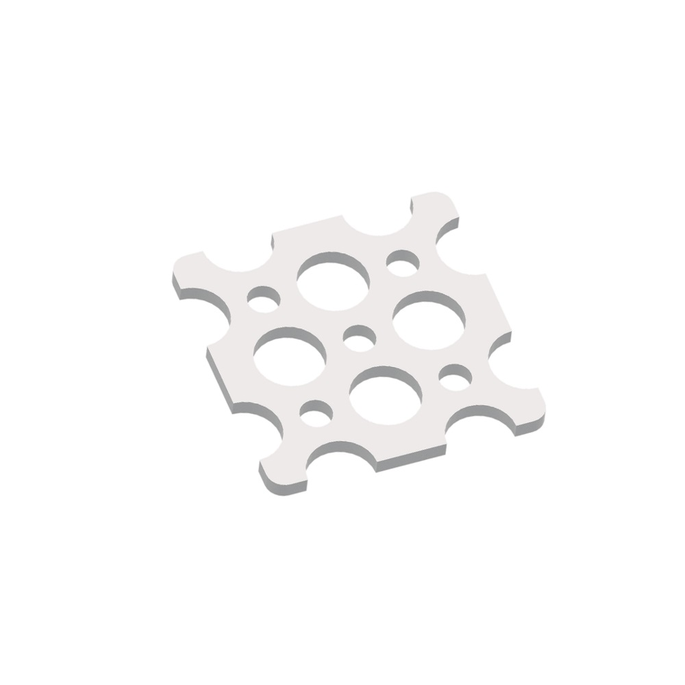 Hole Plate 2 x 2 TETRIX PRIME (Pack of 2) 41251